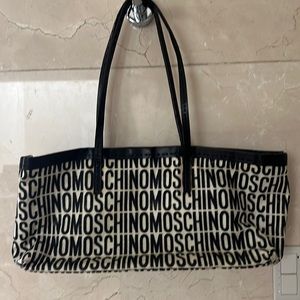 Moschino black/white bag